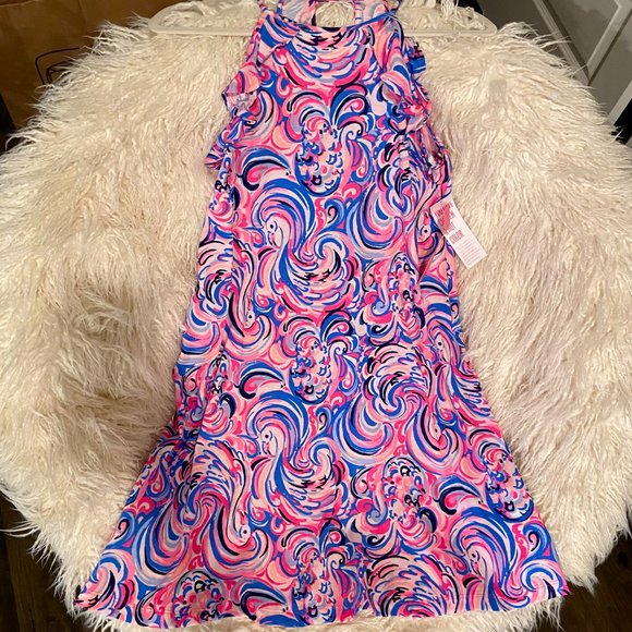 NWT Lilly Pulitzer Billie Ruffle Swing Dress, XS - Picture 2 of 5